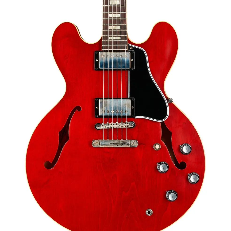 Gibson Custom Murphy Lab 1964 ES-335 Reissue Ultra Light Aged Semi-Hollow Electric Guitar Cherry