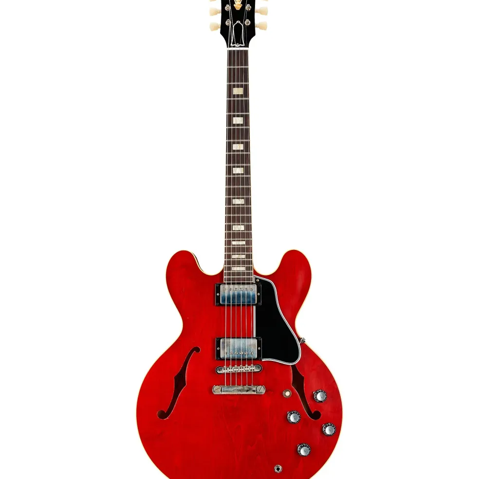 Gibson Custom Murphy Lab 1964 ES-335 Reissue Ultra Light Aged Semi-Hollow Electric Guitar Cherry