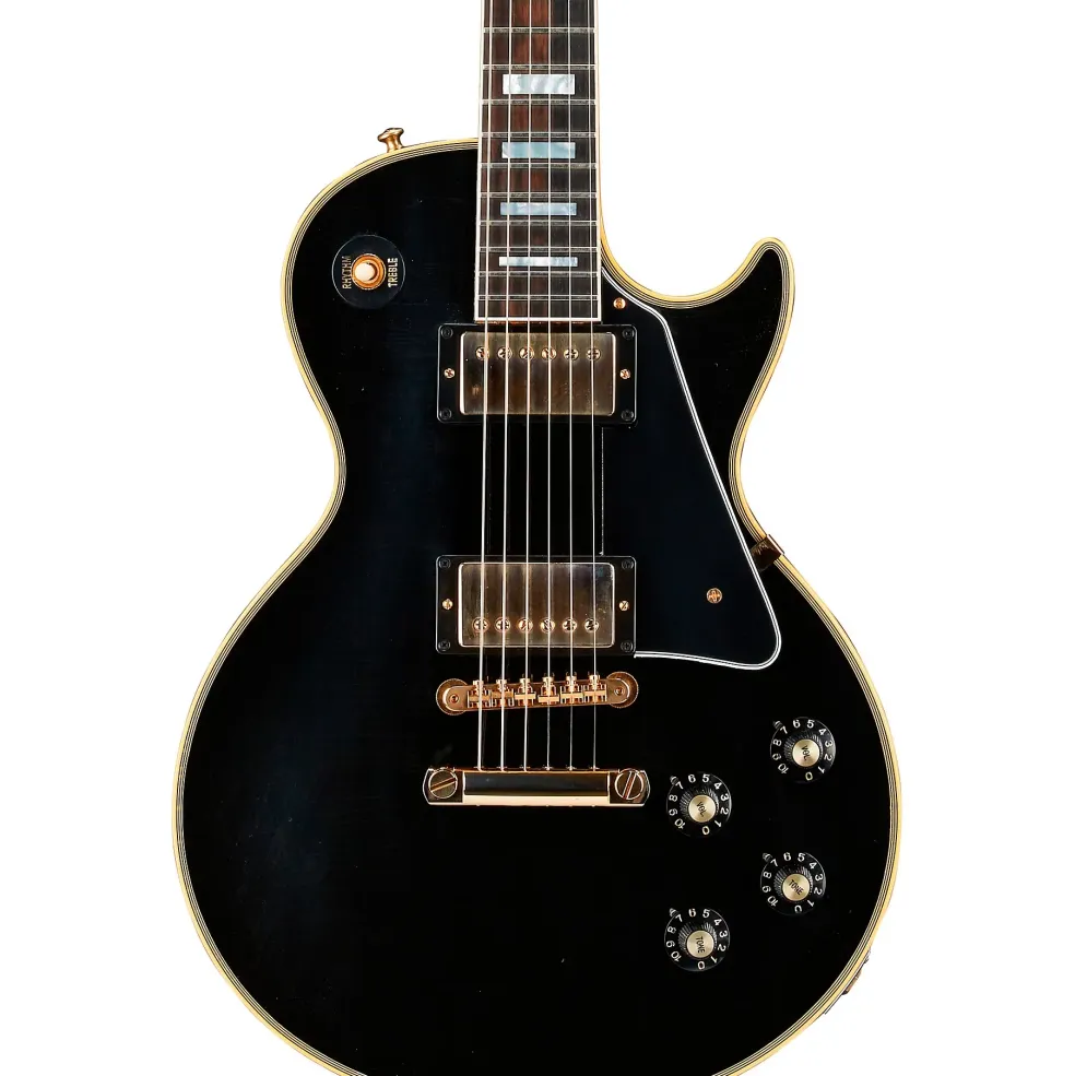 Gibson Custom Murphy Lab 1968 Les Paul Custom Reissue Ultra Light Aged Electric Guitar Ebony