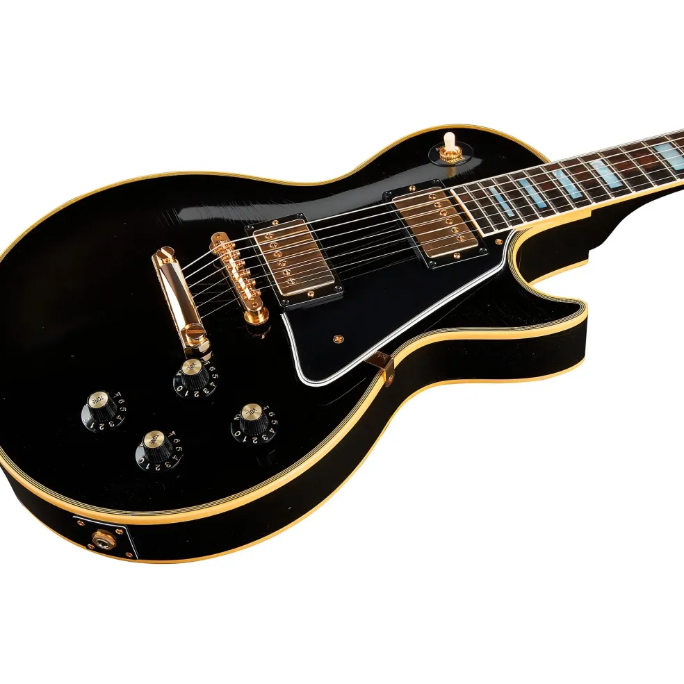 Gibson Custom Murphy Lab 1968 Les Paul Custom Reissue Ultra Light Aged Electric Guitar Ebony