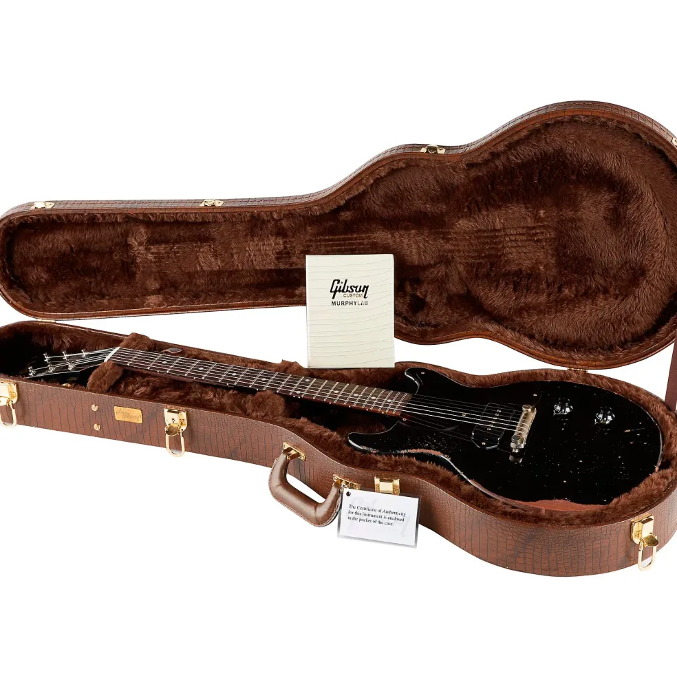 Gibson Custom Murphy Lab 1960 Les Paul Standard Reissue Heavy Aged Electric Guitar Tangerine Burst