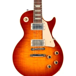 Gibson Custom Murphy Lab 1960 Les Paul Standard Reissue Ultra Light Aged Electric Guitar Wide Tomato Burst