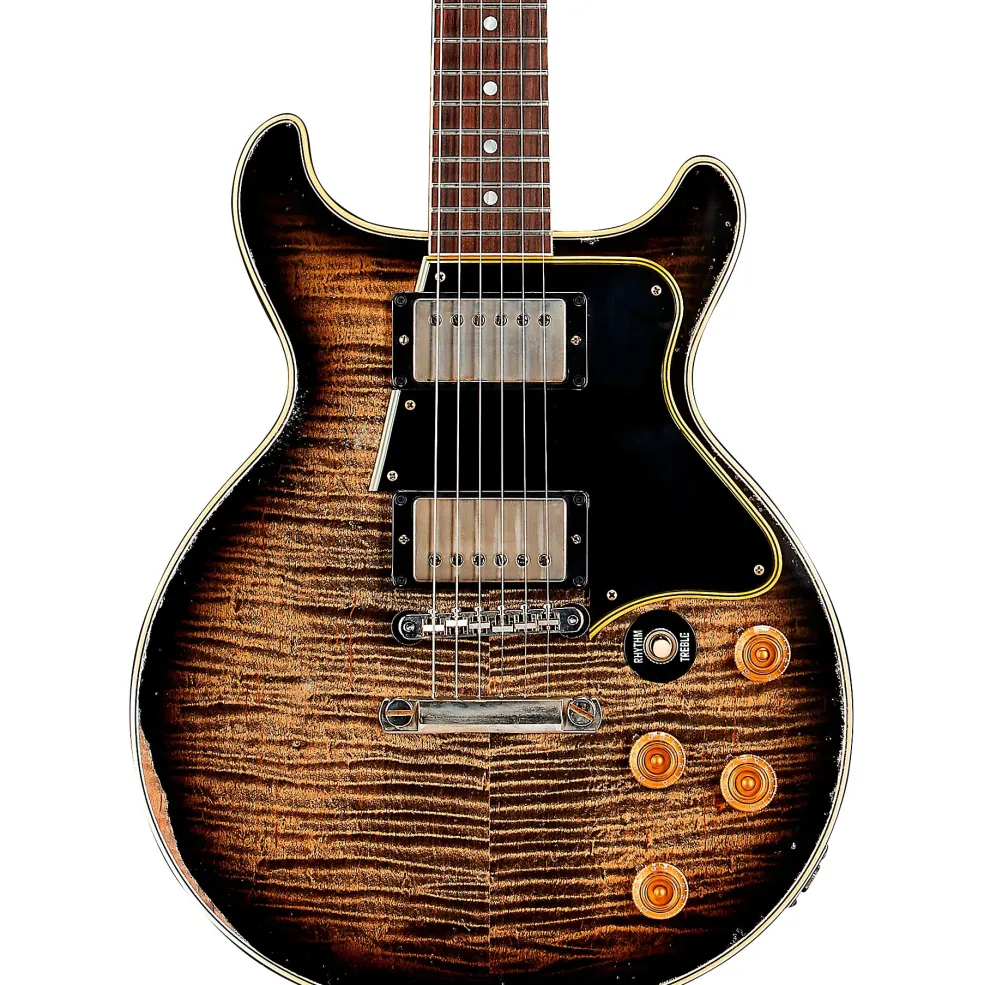 Gibson Custom Murphy Lab Les Paul Special Double-Cut Figured Top Electric Guitar Cobra Burst