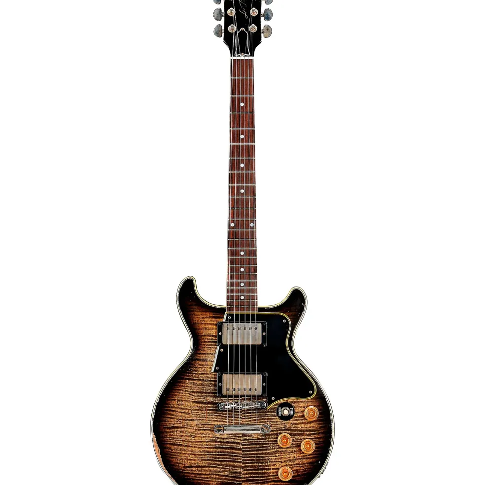 Gibson Custom Murphy Lab Les Paul Special Double-Cut Figured Top Electric Guitar Cobra Burst