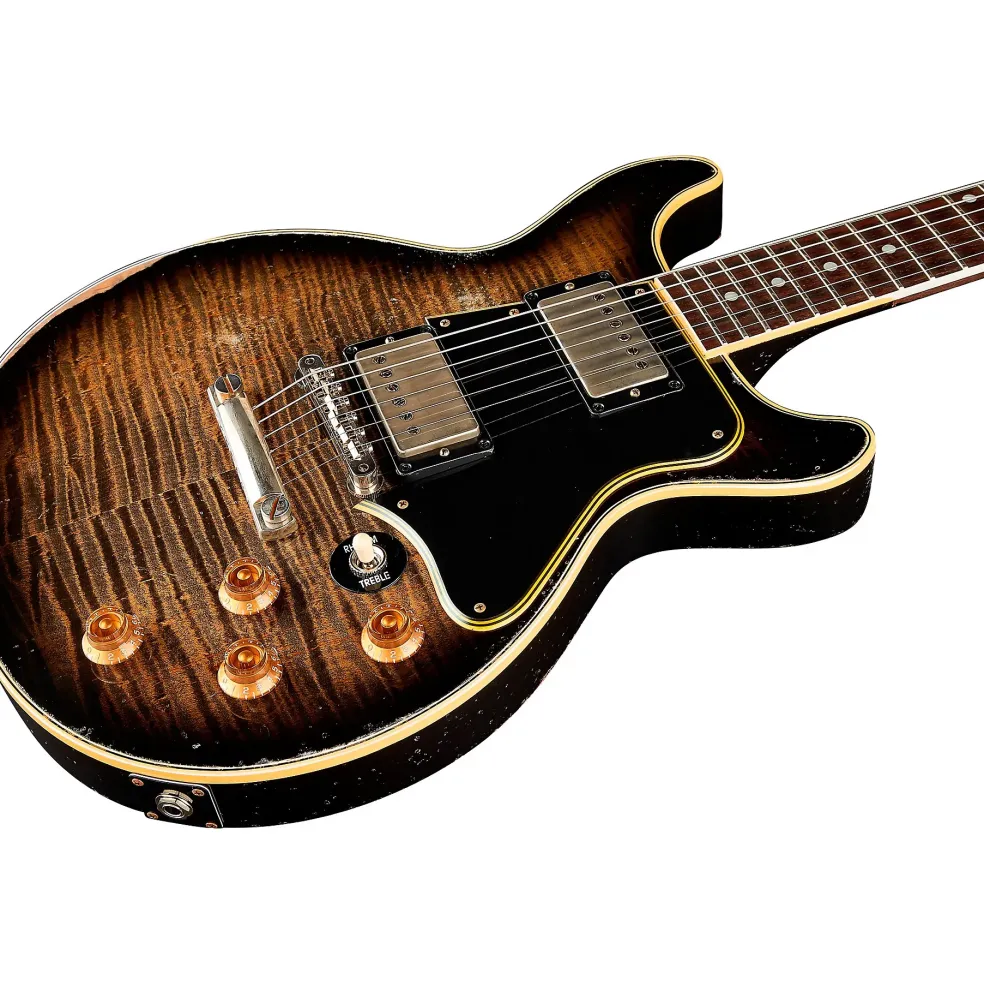 Gibson Custom Murphy Lab Les Paul Special Double-Cut Figured Top Electric Guitar Cobra Burst