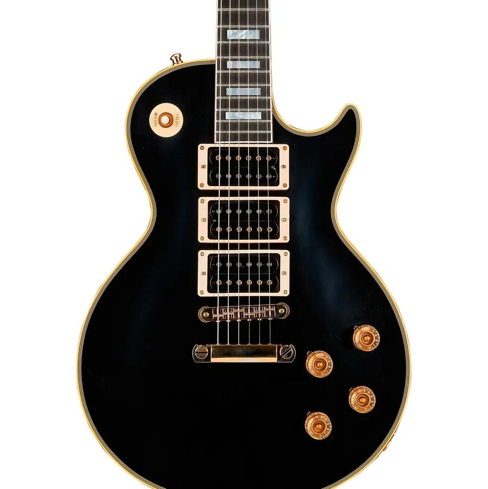Gibson Custom Peter Frampton "Phenix" Les Paul Custom VOS Electric Guitar Ebony