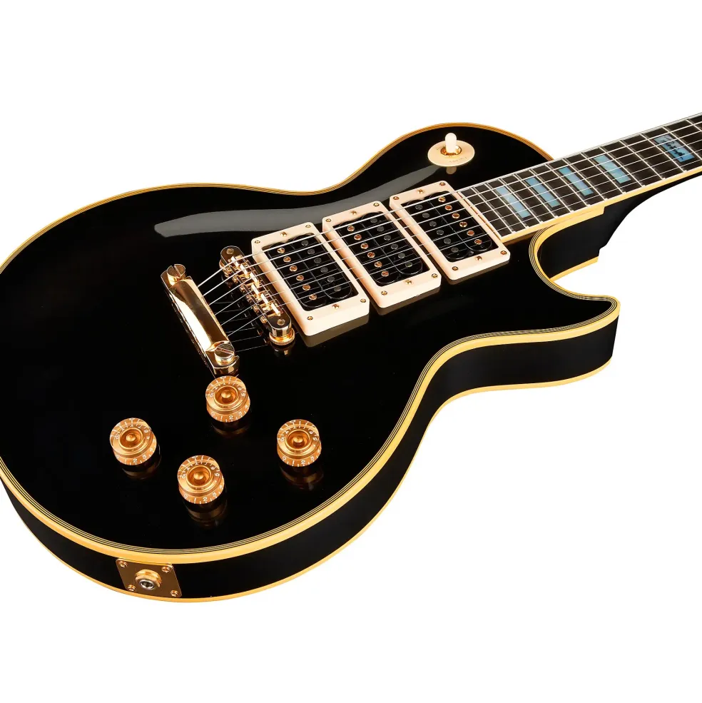Gibson Custom Peter Frampton "Phenix" Les Paul Custom VOS Electric Guitar Ebony