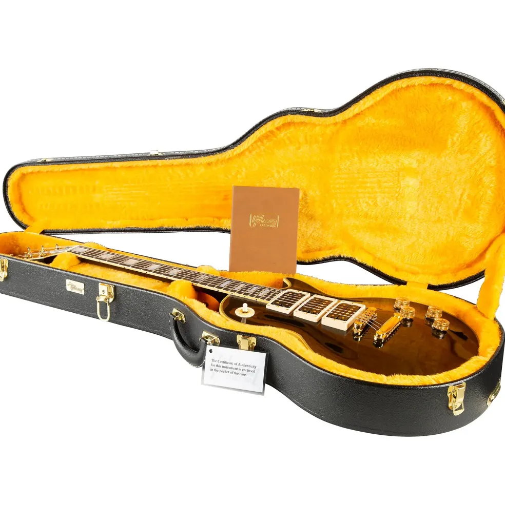 Gibson Custom Peter Frampton "Phenix" Les Paul Custom VOS Electric Guitar Ebony