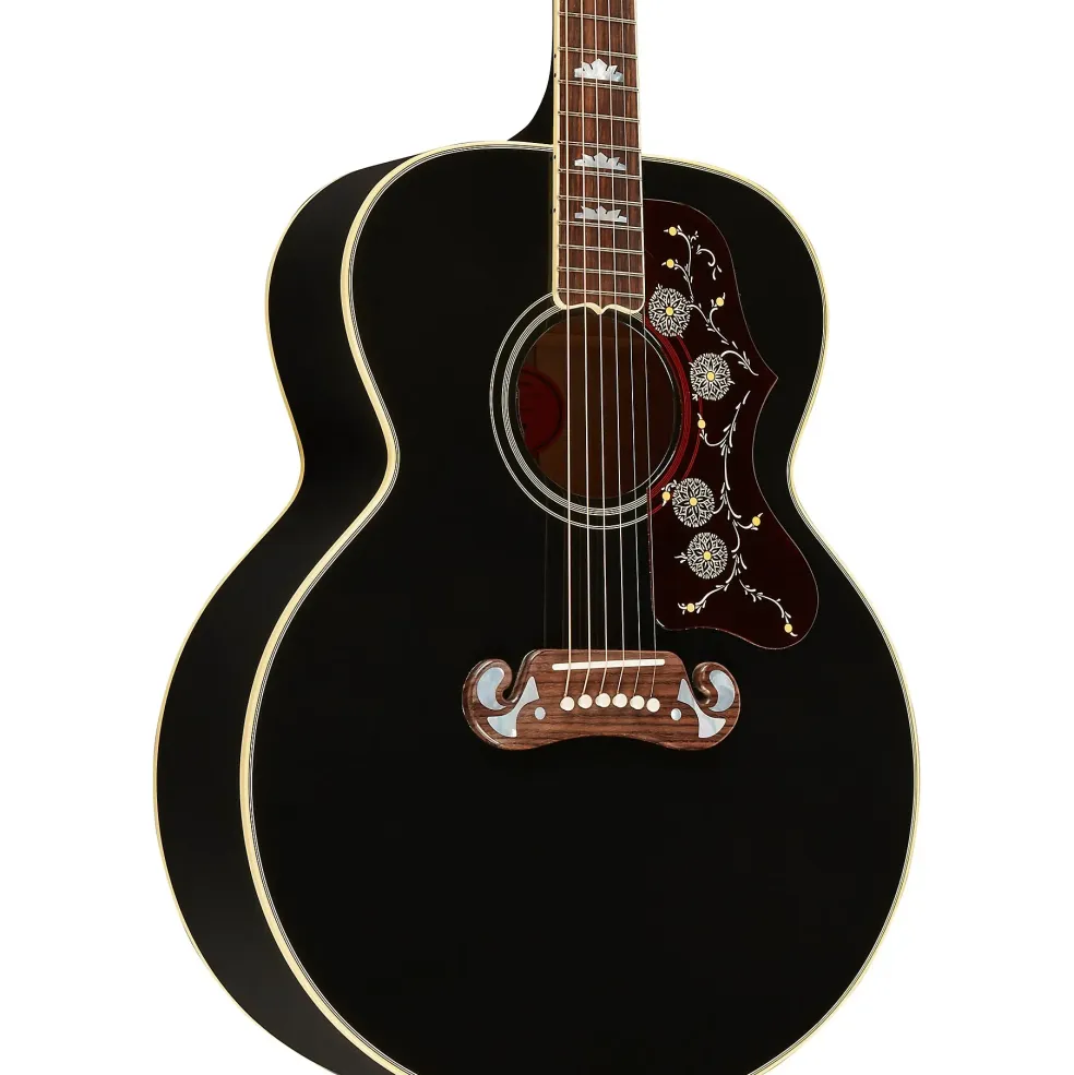 Gibson Elvis SJ-200 Acoustic-Electric Guitar Ebony