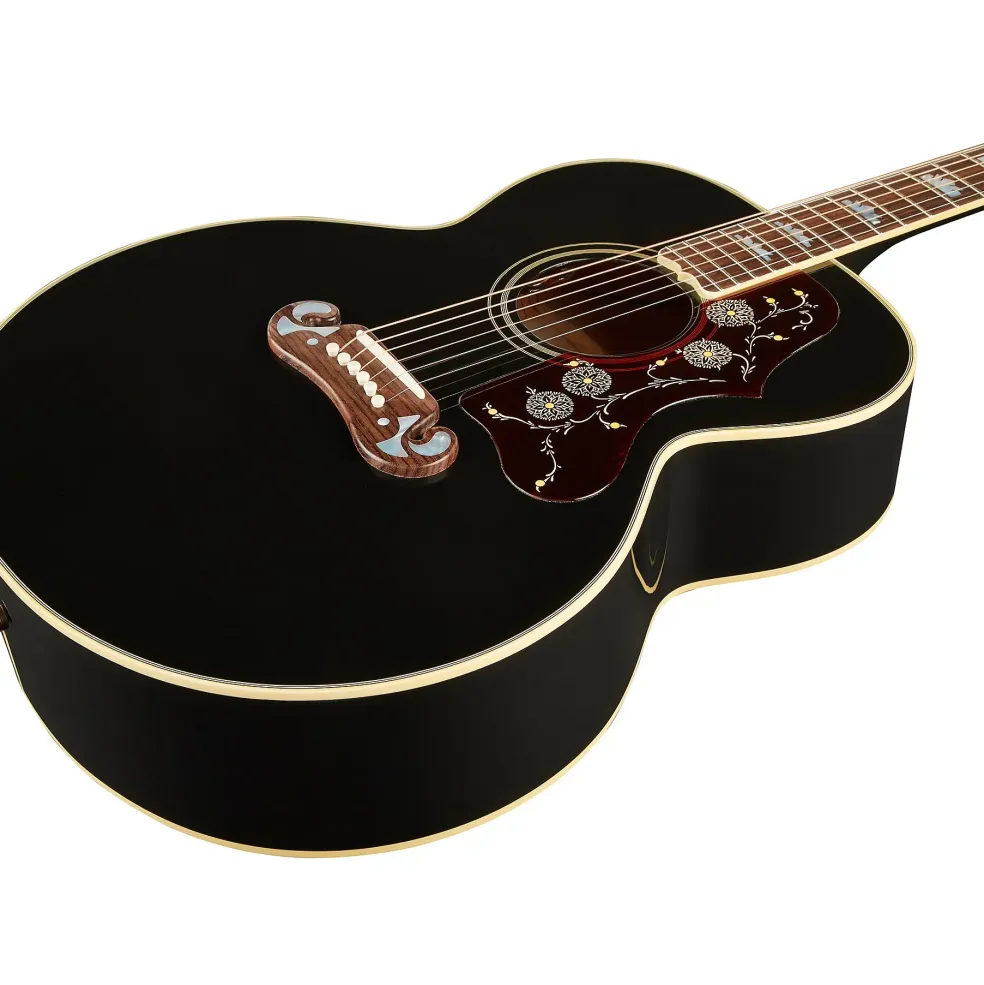 Gibson Elvis SJ-200 Acoustic-Electric Guitar Ebony
