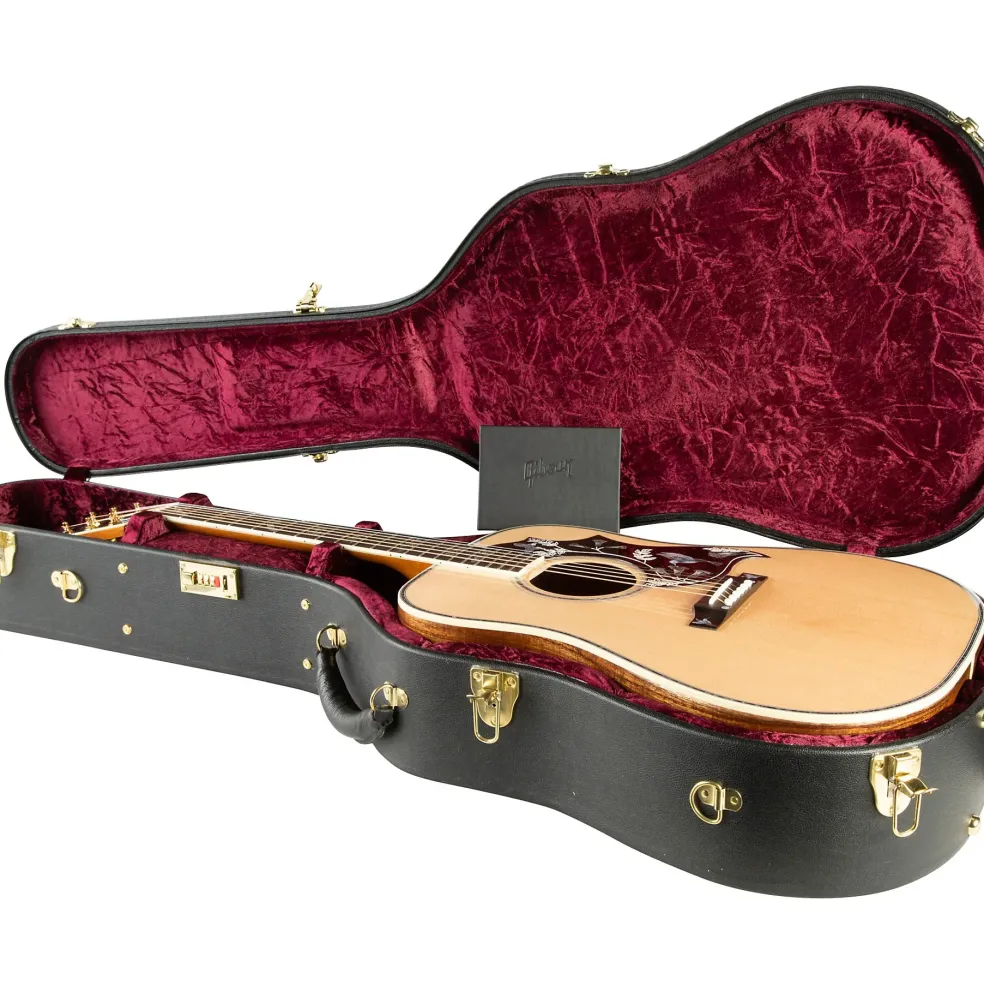 Gibson Hummingbird Custom Koa Acoustic Guitar Antique Natural