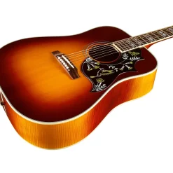 Gibson Hummingbird Standard 5A Flame Limited-Edition Acoustic-Electric Guitar Autumn Burst