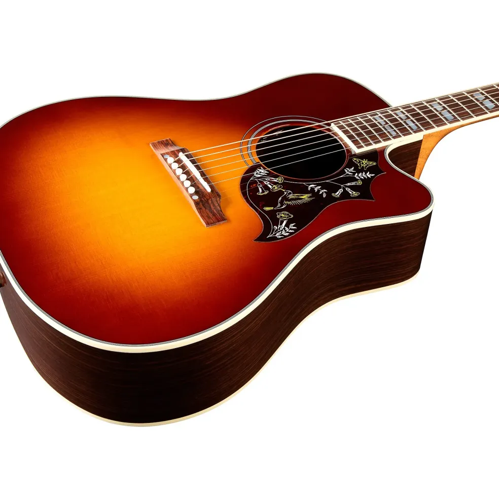 Gibson Hummingbird Standard Rosewood EC Acoustic-Electric Guitar Rosewood Burst
