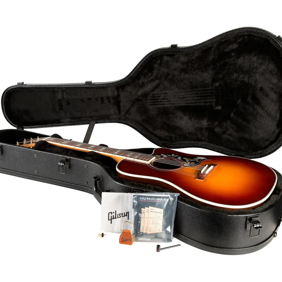 Gibson Hummingbird Standard Rosewood EC Acoustic-Electric Guitar Rosewood Burst