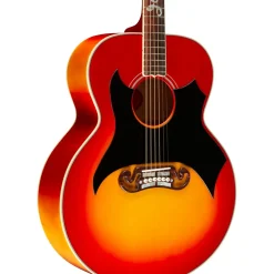 Gibson Johnny Cash SJ-200 Signature Limited-Edition Acoustic Guitar Vintage Cherry Sunburst