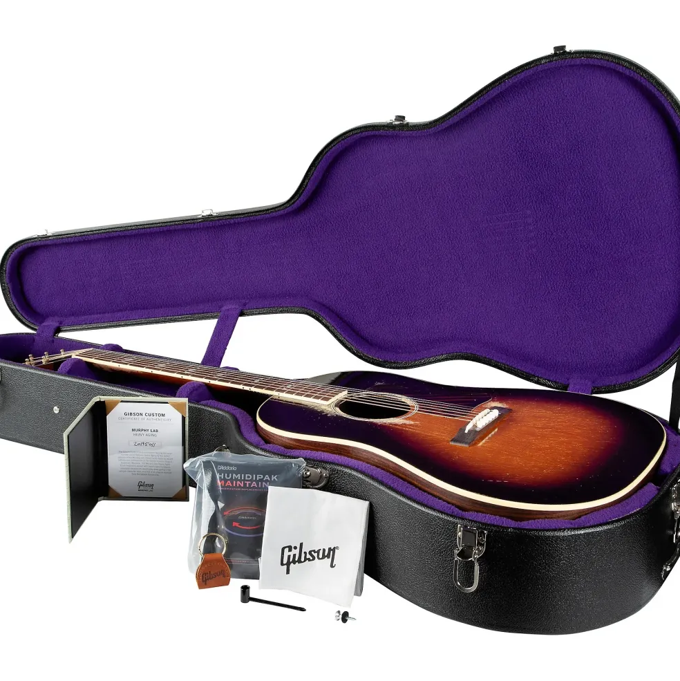 Gibson Murphy Lab 1936 Advanced Jumbo Heavy Aged Acoustic Guitar Vintage Sunburst
