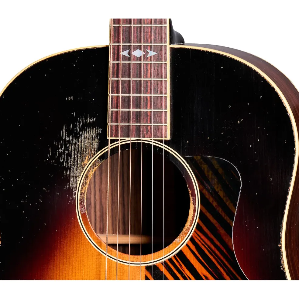 Gibson Murphy Lab 1936 Advanced Jumbo Heavy Aged Acoustic Guitar Vintage Sunburst