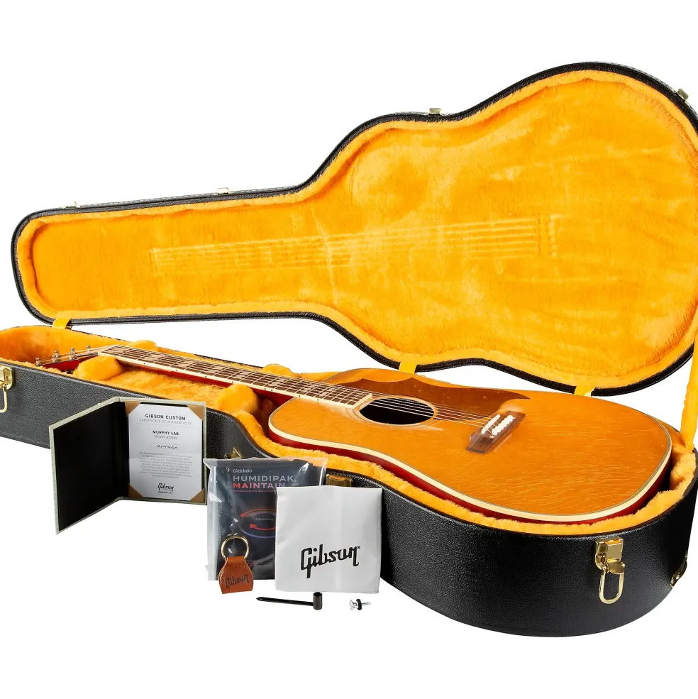 Gibson Murphy Lab 1963 Country Western Heavy Aged Acoustic Guitar Smoked Natural