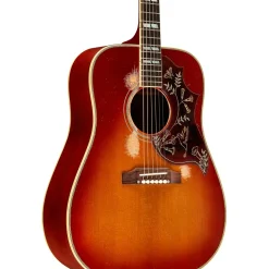 Gibson Murphy Lab 1960 Hummingbird Heavy Aged Acoustic Guitar Washed Cherry Sunburst