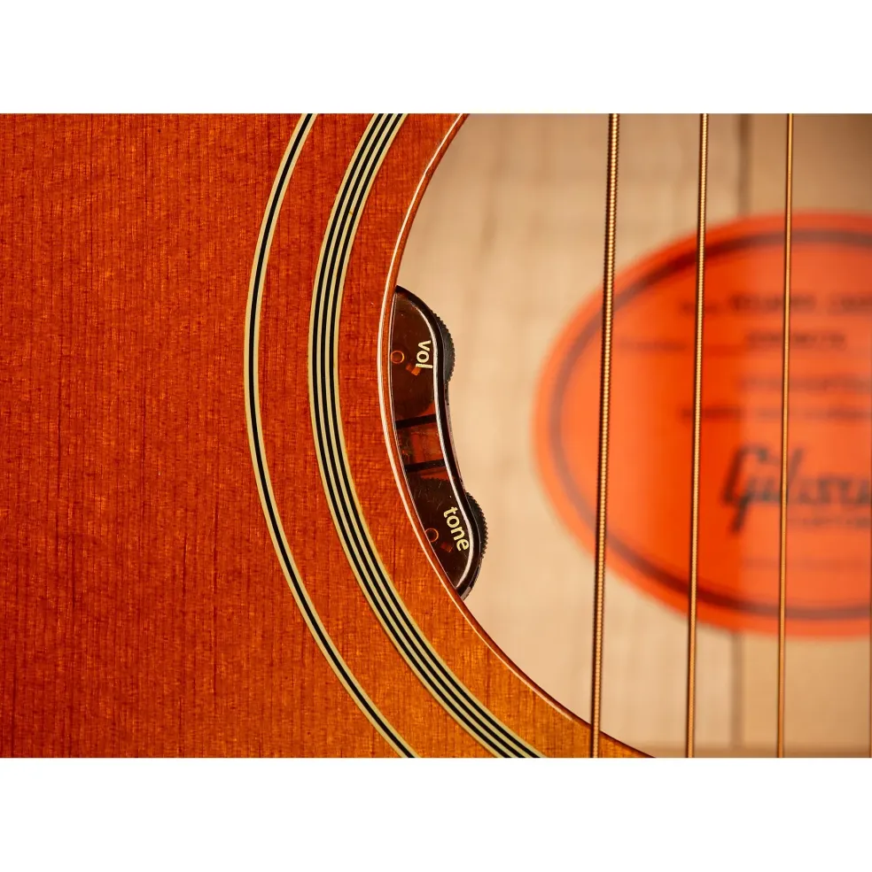 Gibson Rosanne Cash J-185 Signature Limited-Edition Acoustic-Electric Guitar Heritage Cherry Sunburst
