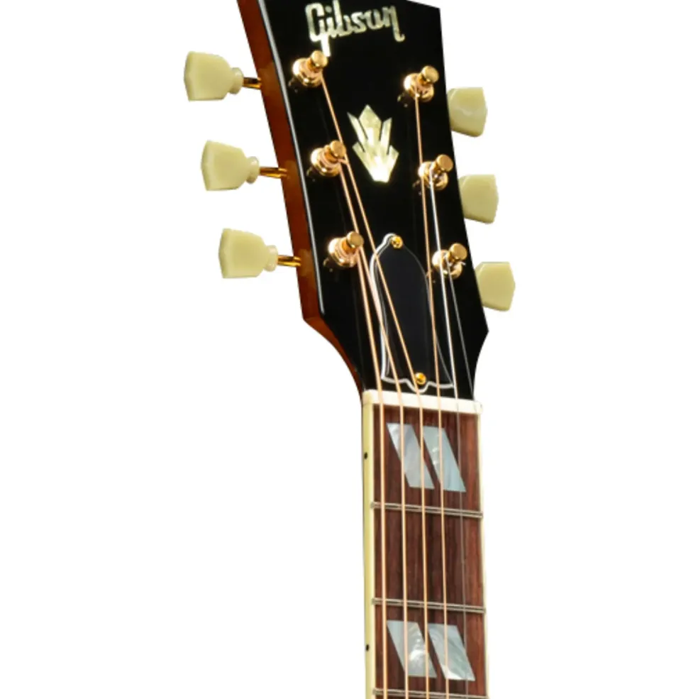 Gibson Rosanne Cash J-185 Signature Limited-Edition Acoustic-Electric Guitar Heritage Cherry Sunburst