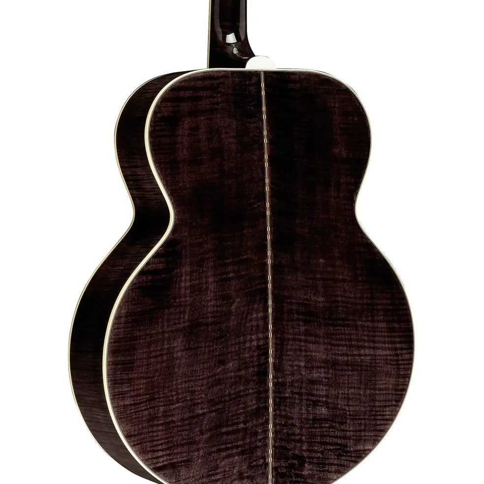 Gibson SJ-200 Standard 5A Flame Limited-Edition Acoustic-Electric Guitar Cobra Burst