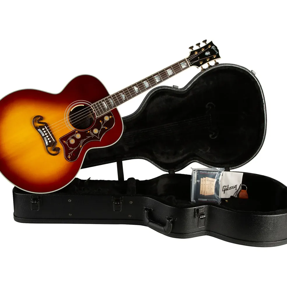Gibson SJ-200 Standard Rosewood Acoustic-Electric Guitar Rosewood Burst