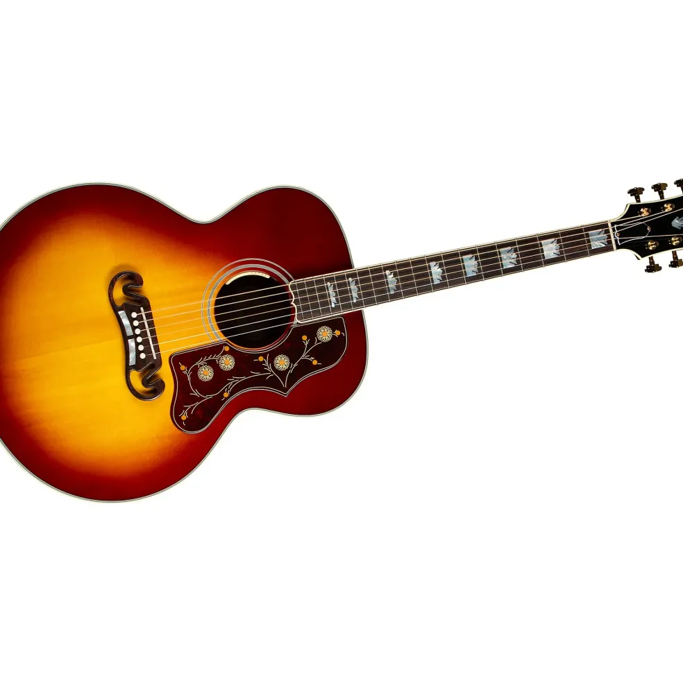 Gibson SJ-200 Standard Rosewood Acoustic-Electric Guitar Rosewood Burst