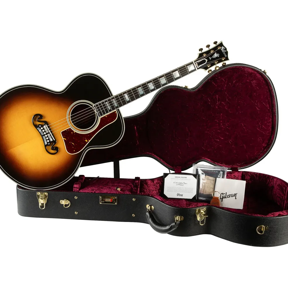 Gibson SJ-200 Western Classic Acoustic Guitar Vintage Sunburst Vintage Sunburst