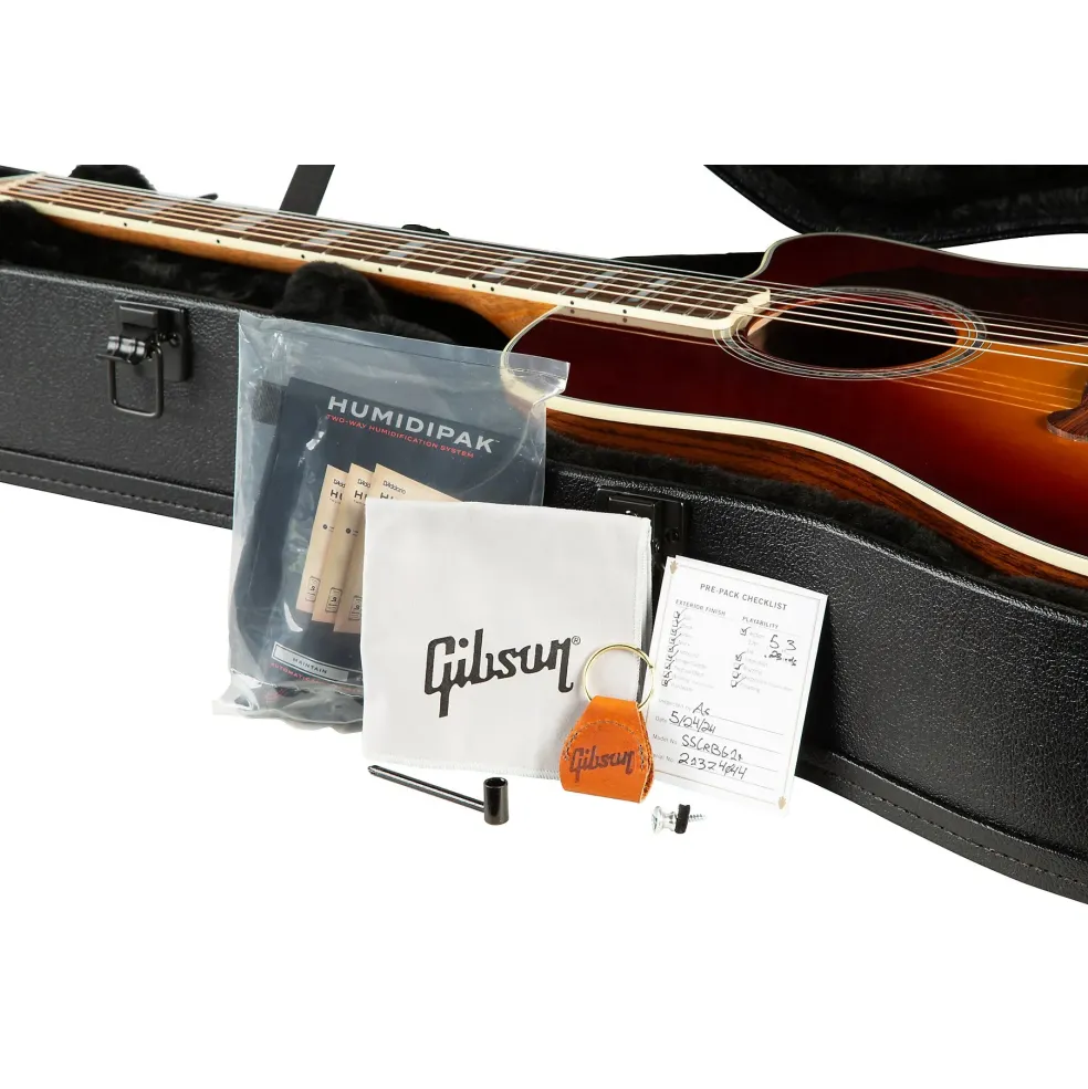 Gibson Songwriter Standard EC Rosewood Acoustic-Electric Guitar Rosewood Burst