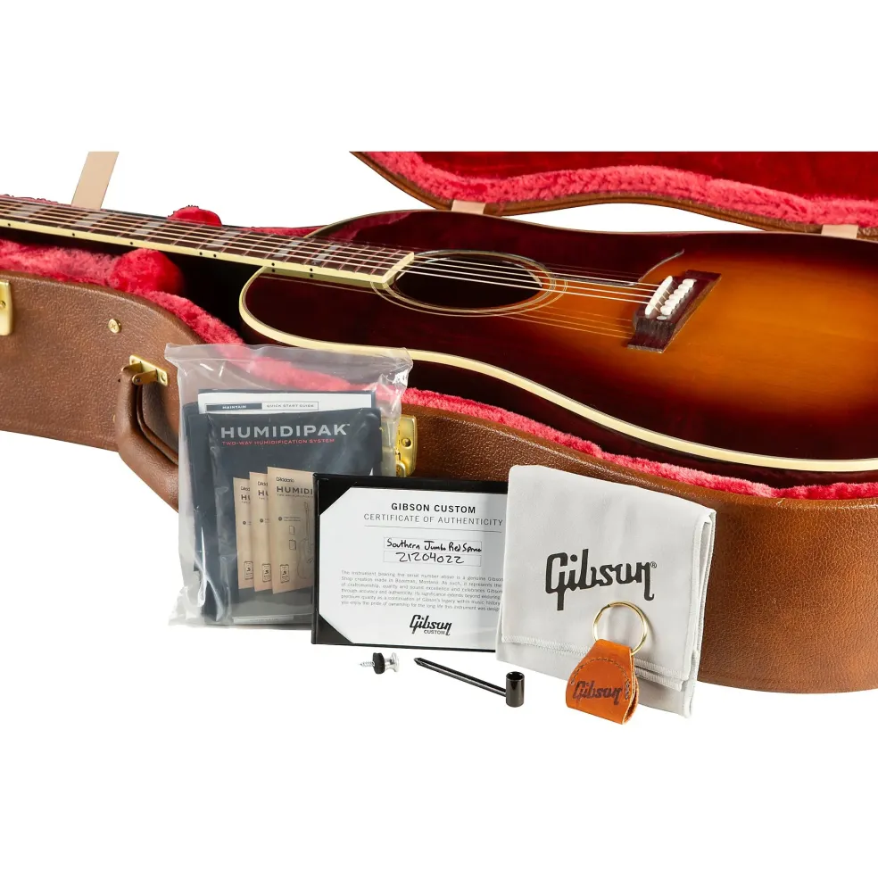 Gibson Southern Jumbo Original Red Spruce Limited-Edition Acoustic-Electric Guitar Vintage Sunburst