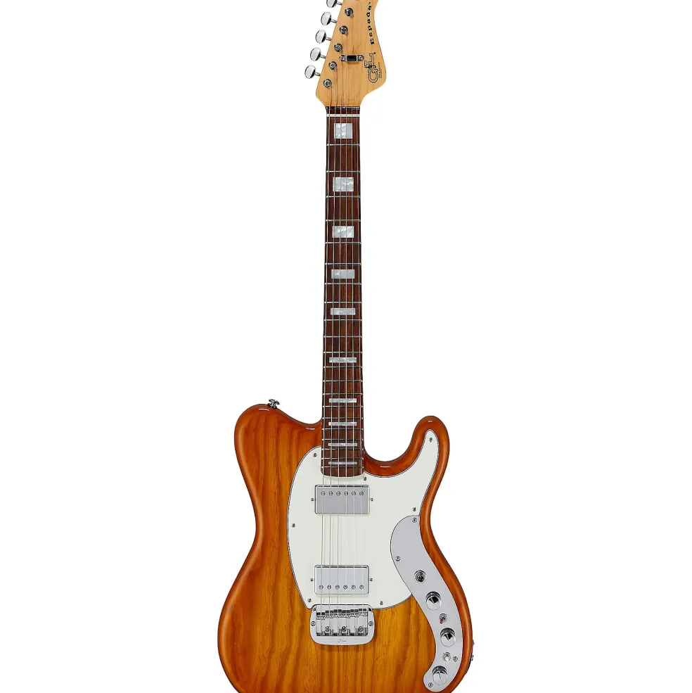 G&L CLF Research Espada Active Electric Guitar Honey Burst