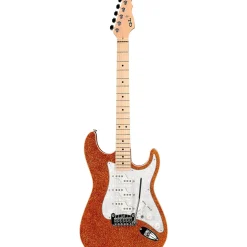 G&L GC Limited-Edition USA Comanche Electric Guitar Orange Flake