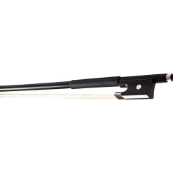 Glasser Violin Bow Fiberglass Half-Lined Frog Leatherette Grip 4/4 Size