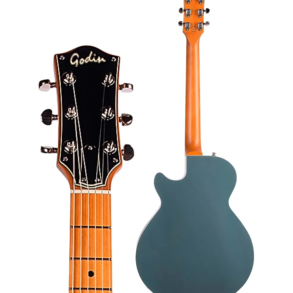 Godin Montreal Premiere Pro Hollowbody Electric Guitar Arctik Blue