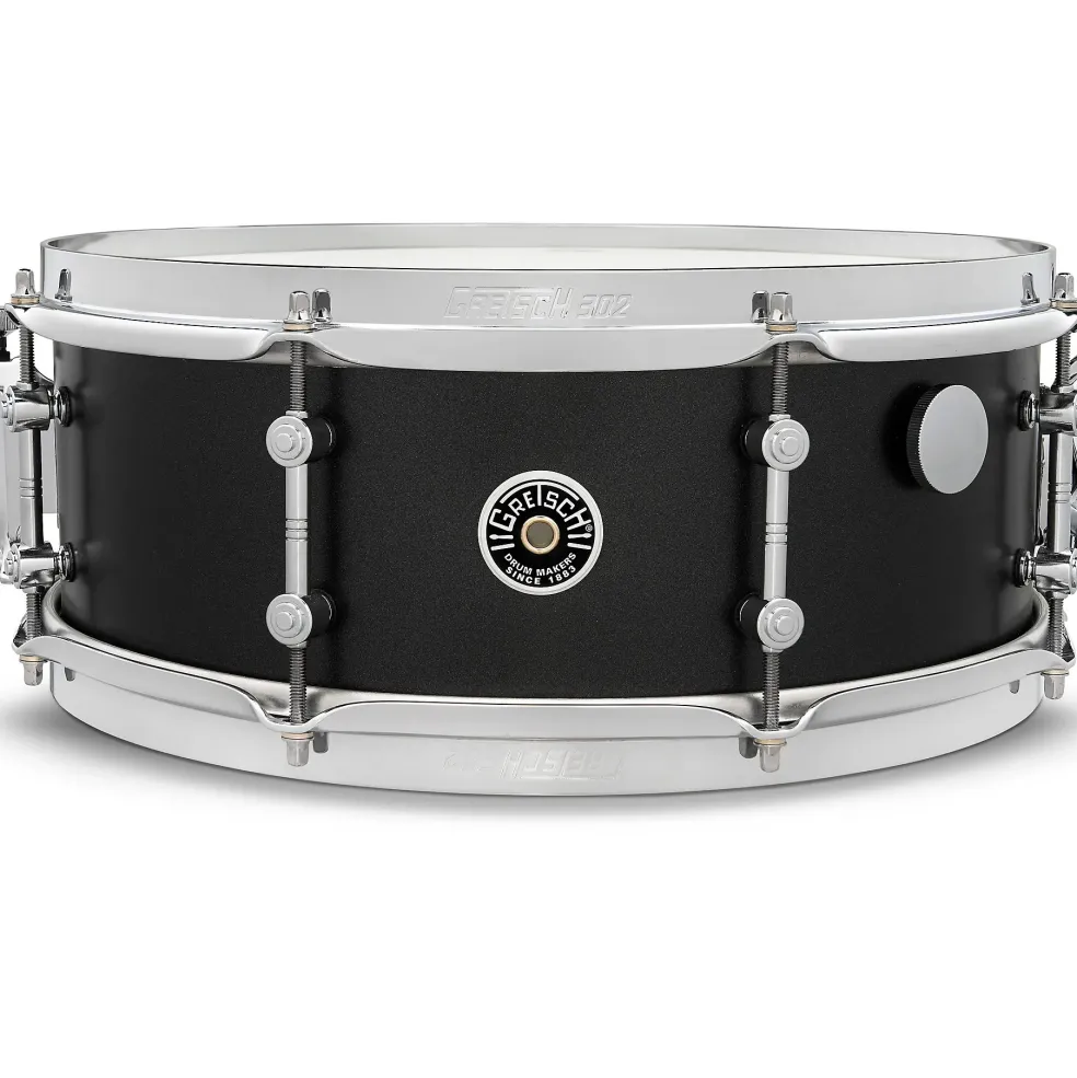 Gretsch Drums Brooklyn Standard Snare Drum 14 x 5.5 in. Satin Black Metallic
