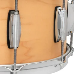 Gretsch Drums Brooklyn Straight Satin Snare Drum with Lightning Throw-Off 14 x 6.5 in. Natural