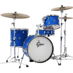 Gretsch Drums Catalina Club Jazz 4-Piece Shell Pack With 18" Bass Drum Blue Satin Flame