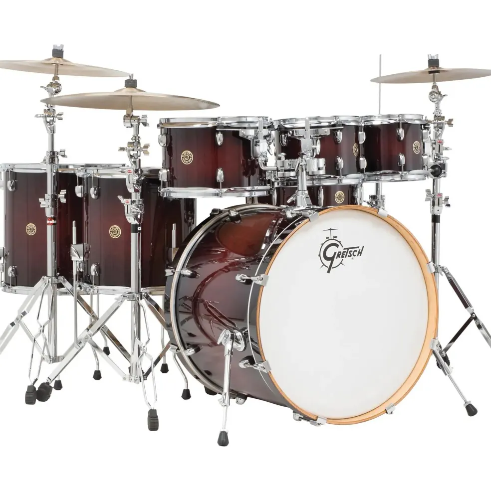 Gretsch Drums Catalina Maple 6-Piece Shell Pack With Free 8" Tom Deep Cherry Burst