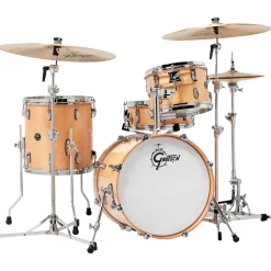 Gretsch Drums Renown 4-Piece Bop Shell Pack with 18 in Bass Drum Gloss Natural