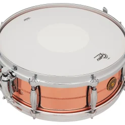 Gretsch Drums USA C2 2mm Polished Copper 8 Lug Snare Drum 14 x 5 in.