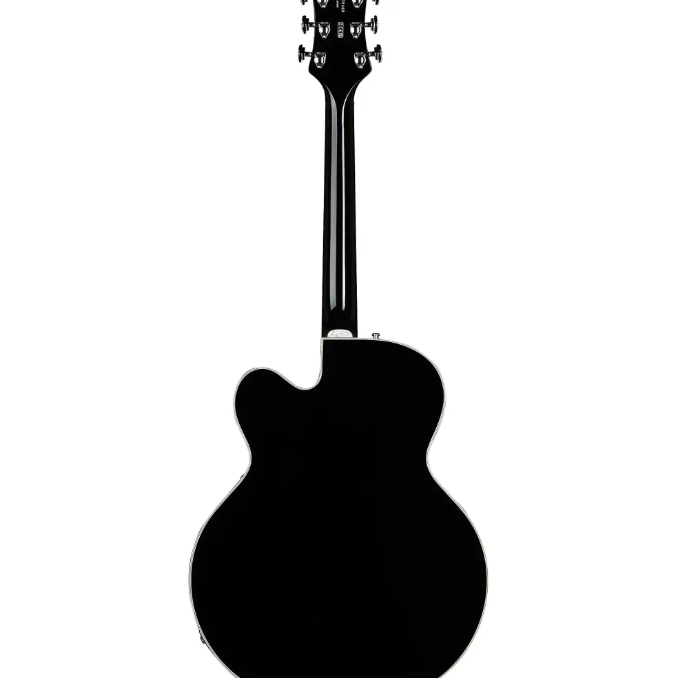 Gretsch Guitars Falcon Hollow Body with String-Thru Bigsby Electric Guitar Black