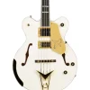 Gretsch Guitars G6136B-TP-AWT Tom Petersson Signature Electric Bass Guitar Aged White