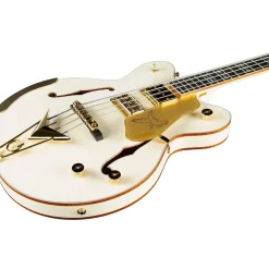 Gretsch Guitars G6136B-TP-AWT Tom Petersson Signature Electric Bass Guitar Aged White