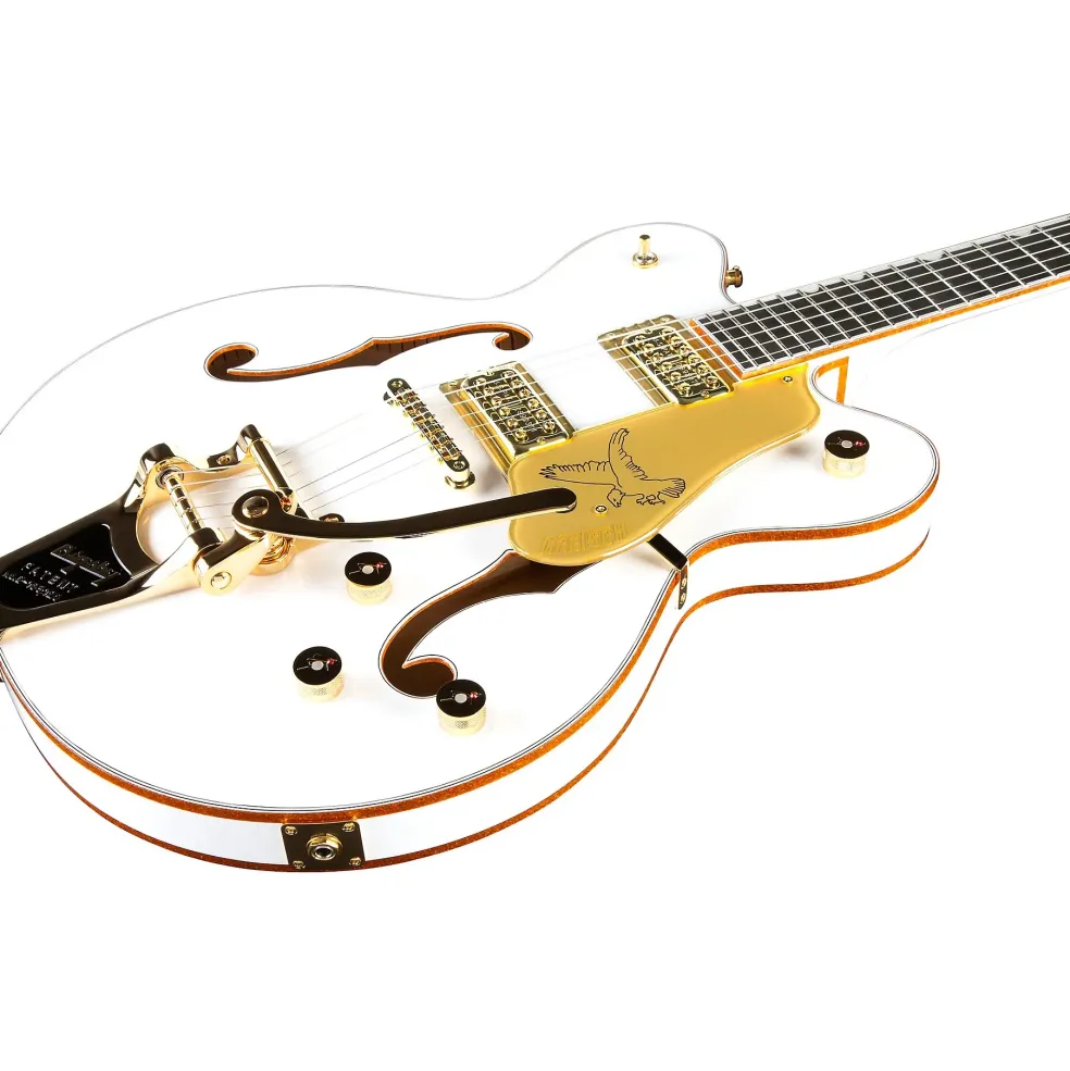 Gretsch Guitars G6636T Players Edition Falcon Center Block Bigsby Semi-Hollow Electric Guitar White