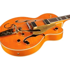 Gretsch Guitars G6120T-55 Vintage Select Edition '55 Chet Atkins Hollowbody With Bigsby Vintage Orange Stain