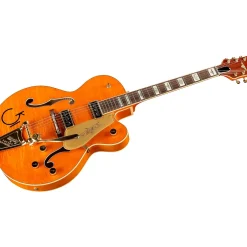 Gretsch Guitars G6120T-55 Vintage Select Edition '55 Chet Atkins Hollowbody With Bigsby Vintage Orange Stain