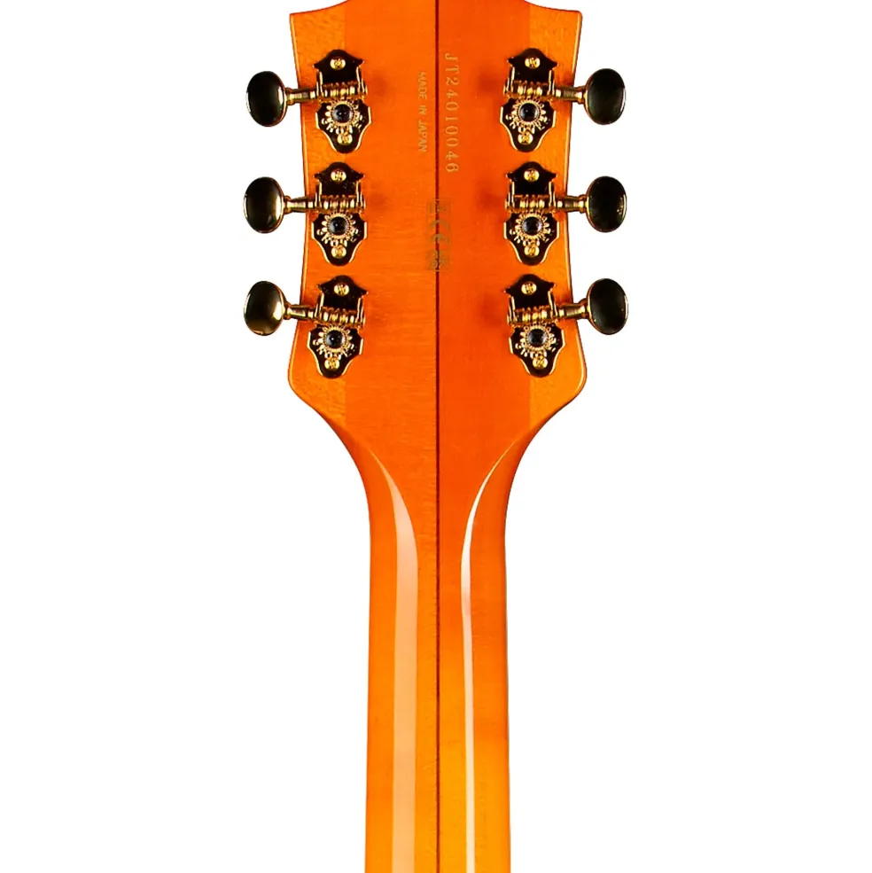 Gretsch Guitars G6120T-55 Vintage Select Edition '55 Chet Atkins Hollowbody With Bigsby Vintage Orange Stain