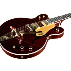 Gretsch Guitars G6122T-62GE Vintage Select Edition 1962 Chet Atkins Country Gentleman Hollowbody Electric Guitar Walnut Stain