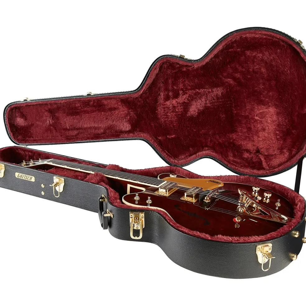 Gretsch Guitars G6122T-62GE Vintage Select Edition 1962 Chet Atkins Country Gentleman Hollowbody Electric Guitar Walnut Stain